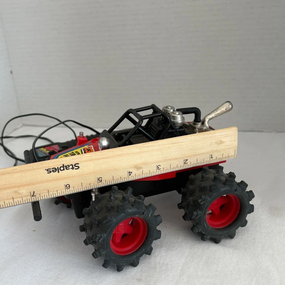 Vintage Nikko Atlas 6 and Panther Turbo Racer RC Car Lot with Controllers‎ 27MHz